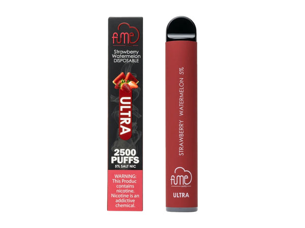 FUME ULTRA Device Descartável Strawberry Watermelon  l  2500 puffs