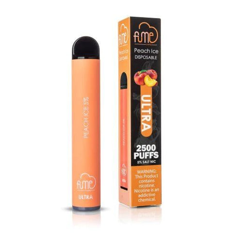 FUME ULTRA Device Descartável Peach Ice  l  2500 puffs