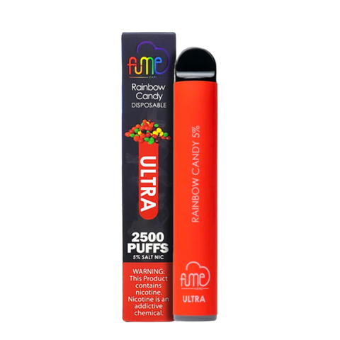 FUME ULTRA Device Descartável Rainbow Candy  l  2500 puffs