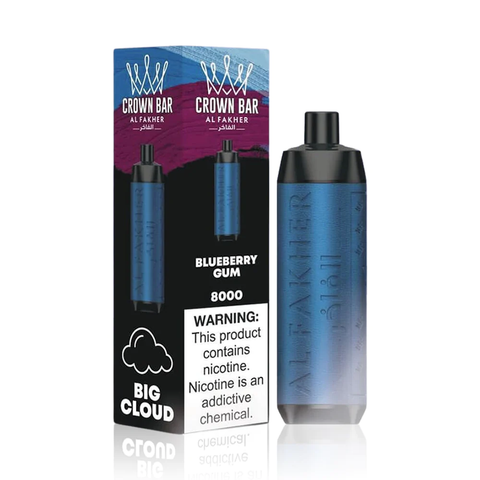 Narguile Al Fakher 8000 - BLUEBERRY GUM