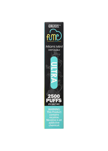 FUME ULTRA Device Descartável Miami Mint  l  2500 puffs