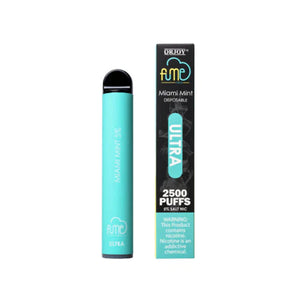 FUME ULTRA Device Descartável Miami Mint  l  2500 puffs