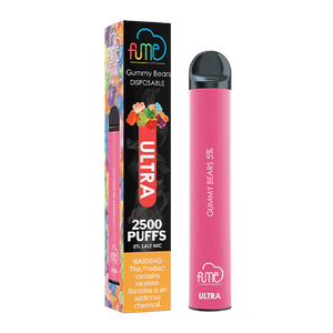 FUME ULTRA Device Descartável Gummy Bears  l  2500 puffs