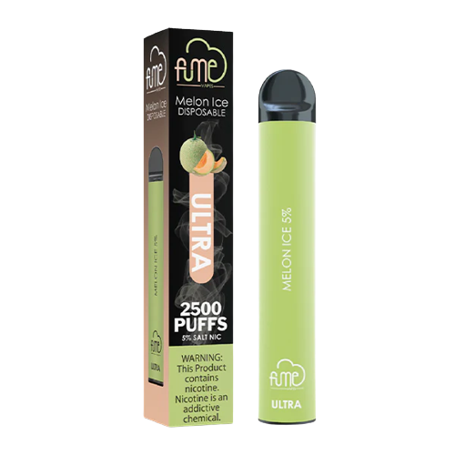 FUME ULTRA Device Descartável Melon Ice l  2500 puffs