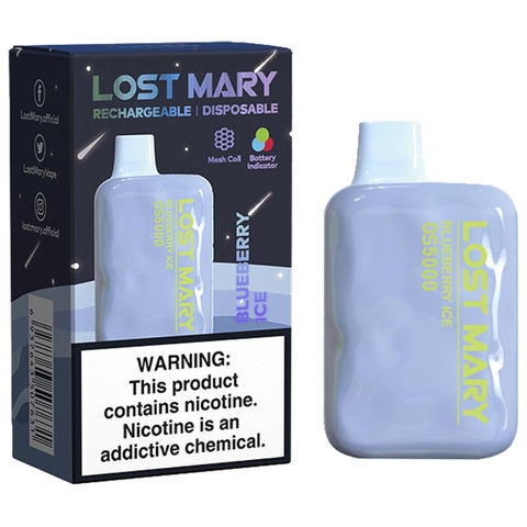 ELF Bar Lost Mary Blueberry Ice - 5000 Puffs