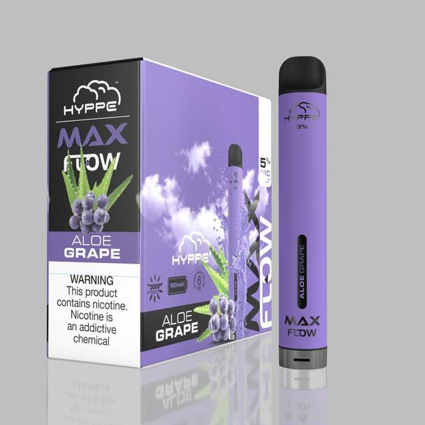 Hyppe Max FLOW Device Descartável Aloe Grape | 2000 puffs