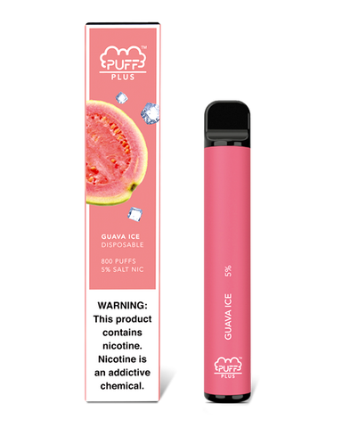 PUFF PLUS Descartável Guava Ice l 800 puffs