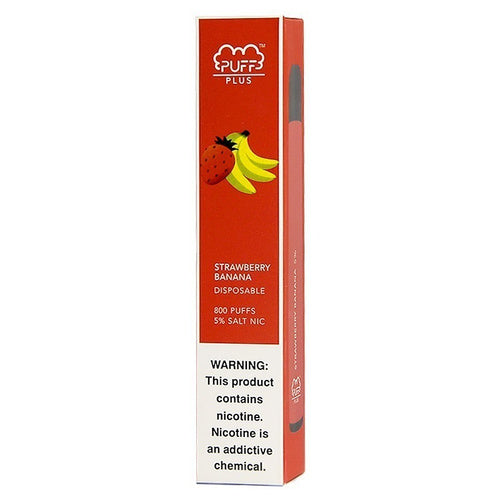 PUFF PLUS Device Descartável Strawberry Banana