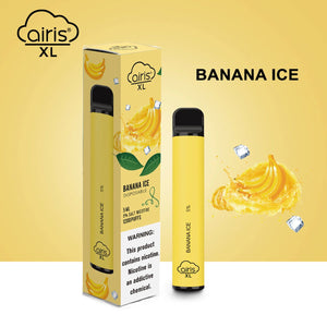 Airis XL Device Descartável Banana ice I 1200 puffs