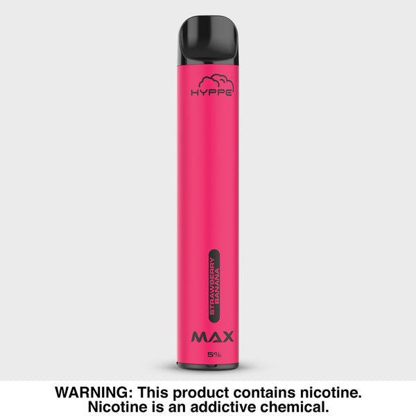 Hyppe Max Device Descartável Strawberry Banana | 1500 puffs