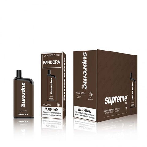 Supreme Pandora Macchiato I 5500 puffs