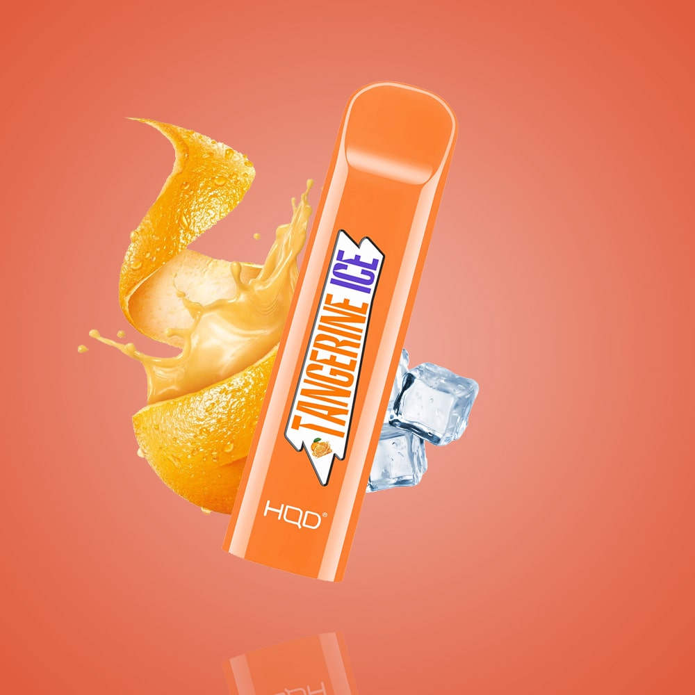 HQD Device Descartável Tangerine Ice 3 unidades