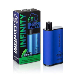 FUME INFINITY Device Descartável Blueberry Mint  l  3500 puffs