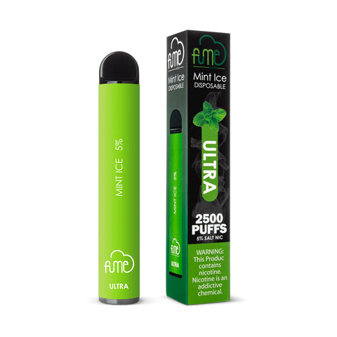 FUME ULTRA Device Descartável Mint Ice  l  2500 puffs