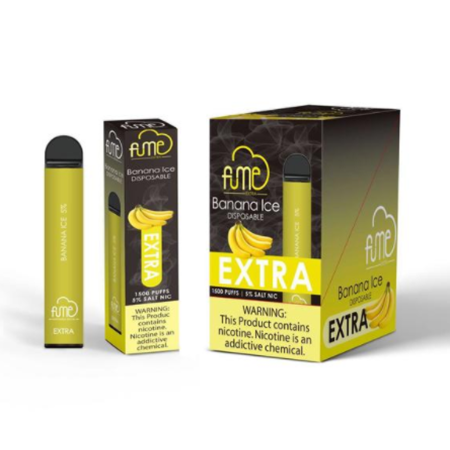 FUME EXTRA Device Descartável Banana Ice  l  1500 puffs
