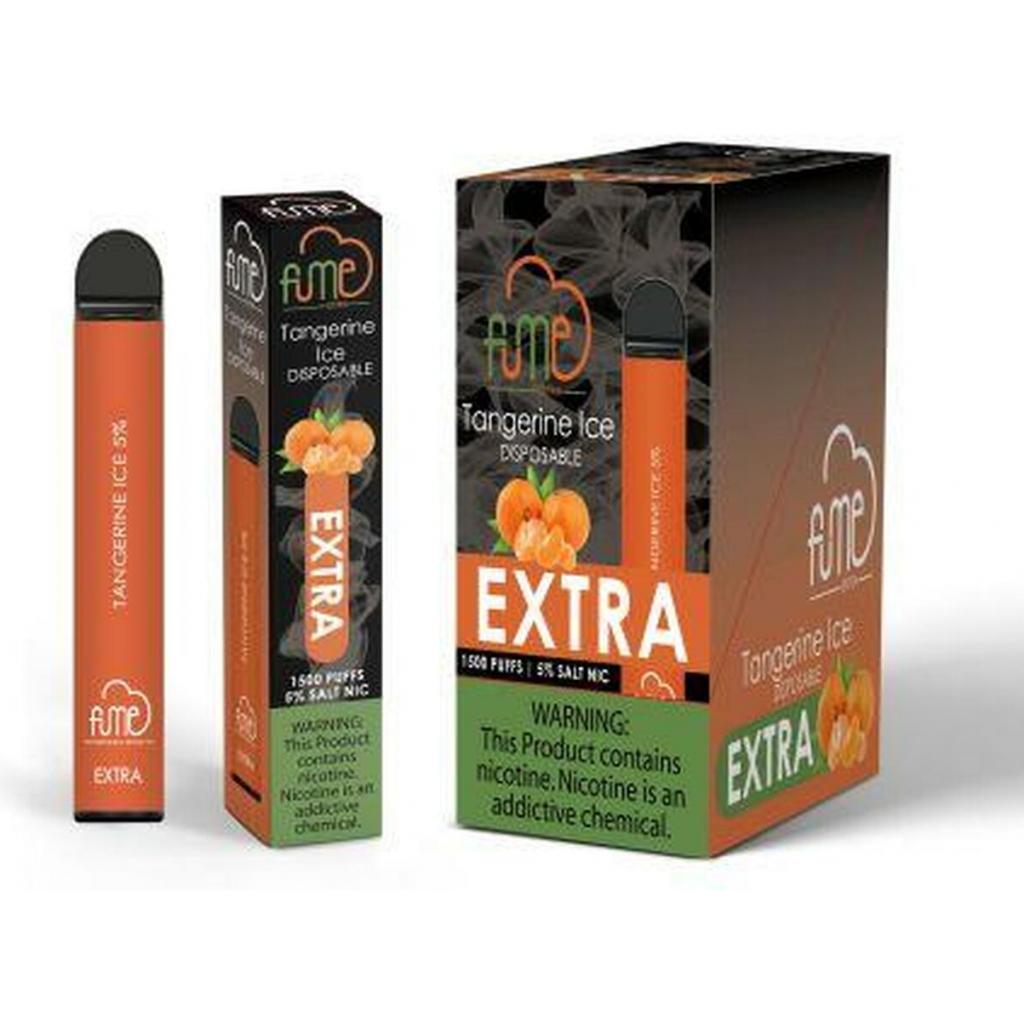 FUME EXTRA Device Descartável Tangerina Ice l  1500 puffs