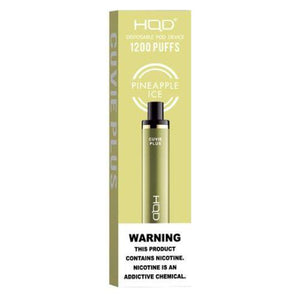 HQD Plus Device Descartável Pineapple Ice l 1200 puffs