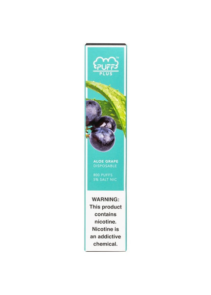 PUFF PLUS Device Descartável Aloe Grape
