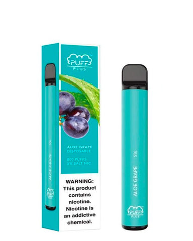 PUFF PLUS Device Descartável Aloe Grape