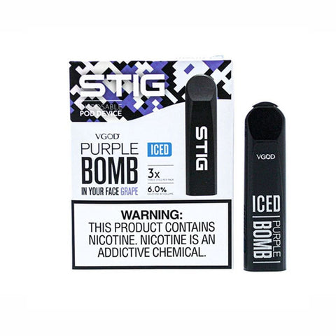 STIG Device Descartável Purple Bomb