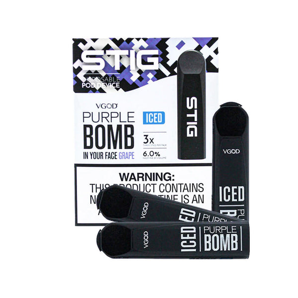 STIG Device Descartável Purple Bomb