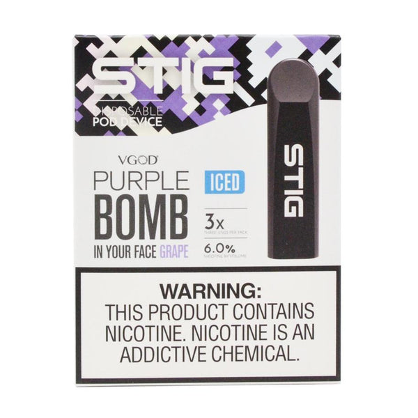 STIG Device Descartável Purple Bomb