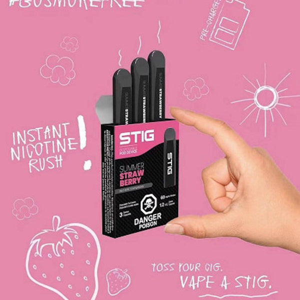 STIG Device Descartável Strawberry