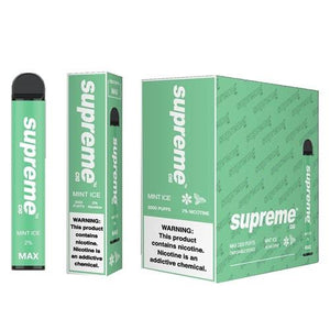 Supreme MAX Device Descartável Mint Ice I 2000 puffs